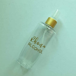 Personalized Alcohol Flat Bottle Spray 100ml